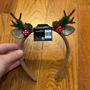 Festive Reindeer Antler Headband